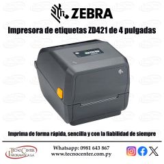 Impresora de etiquetas Zebra ZD421